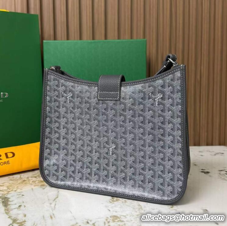 Most Popular Goyard Musette Messenger Bag PM 8930 Dark Grey