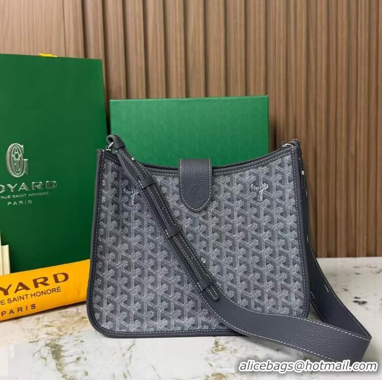 Most Popular Goyard Musette Messenger Bag PM 8930 Dark Grey