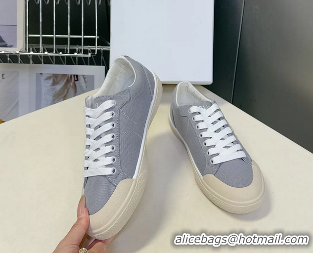 Top Quality Celine Alan Triomphe Canvas Sneakers 6051108 Gray