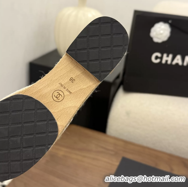 Reasonable Price Chanel Spring Summer 2026 Pumps Light Blue Black Crocodile Embossed Calfskin Leather 85MM 6051321
