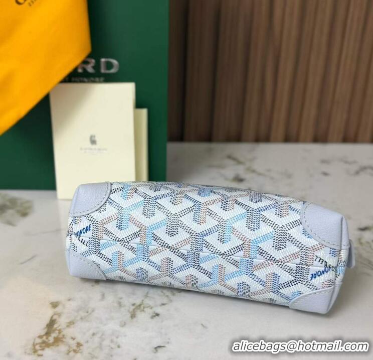 Buy Discount Goyard Vendome Cosmetic Bag G0819 Multicolored Polar Blue