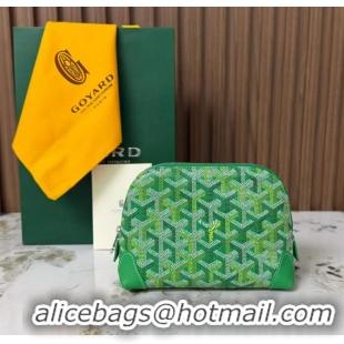 Reasonable Price Goyard Vendome Cosmetic Bag G0819 Multicolored Meadow Green
