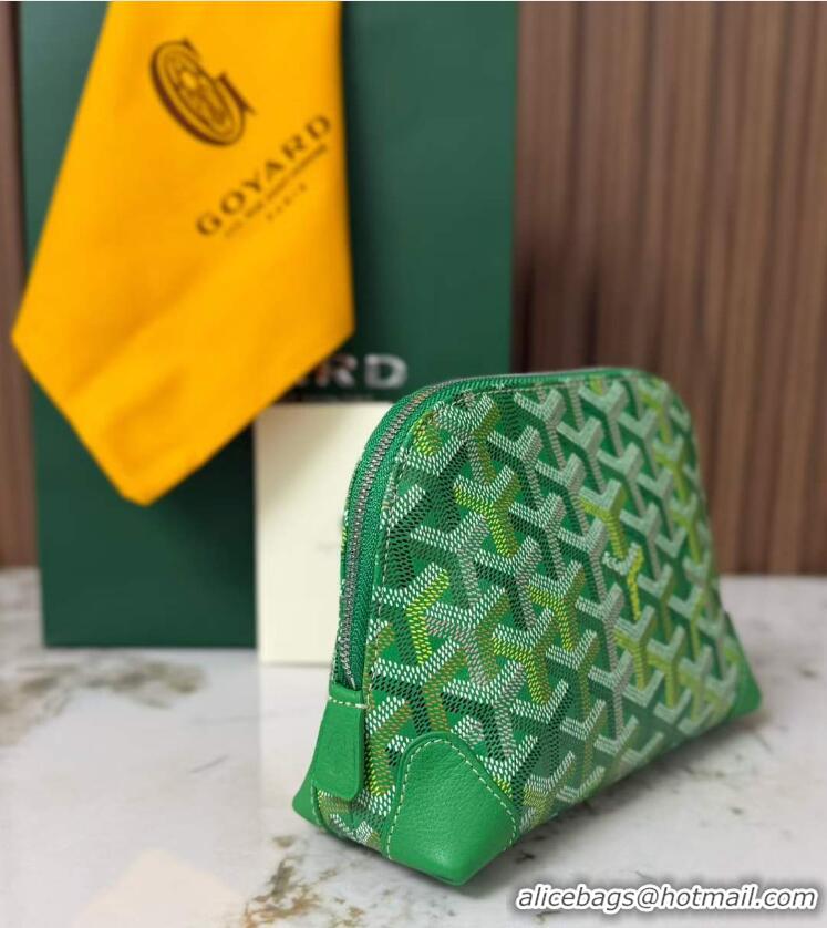 Reasonable Price Goyard Vendome Cosmetic Bag G0819 Multicolored Meadow Green