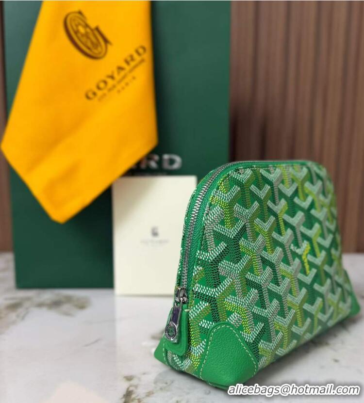 Reasonable Price Goyard Vendome Cosmetic Bag G0819 Multicolored Meadow Green