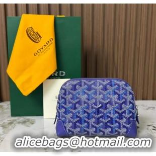 Buy Fashionable Goyard Vendome Cosmetic Bag G0819 Multicolored Blueberry Purple