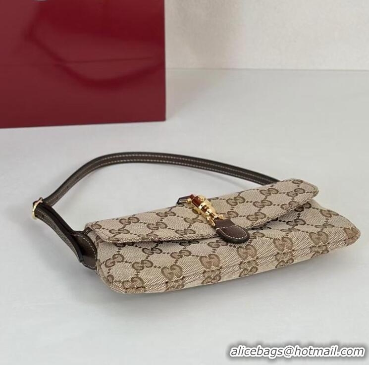 Grade Design Gucci Jackie Small Shoulder Bag GG Canvas 867156 Dark Brown 2026