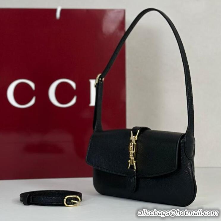 Inexpensive Gucci Jackie Small Shoulder Bag Soft Leather 867156 Black 2026