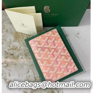 Promotional Goyard Grenelle Passport Cover GY6103 Multicolored Powder Pink 2026