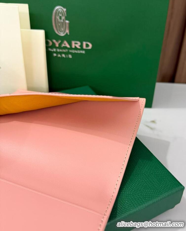 Promotional Goyard Grenelle Passport Cover GY6103 Multicolored Powder Pink 2026