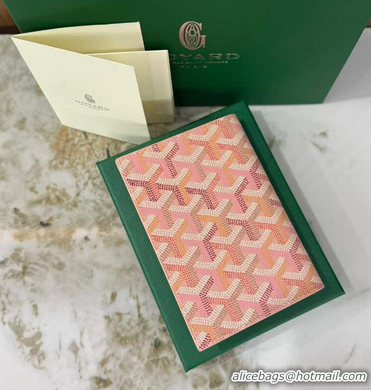 Promotional Goyard Grenelle Passport Cover GY6103 Multicolored Powder Pink 2026