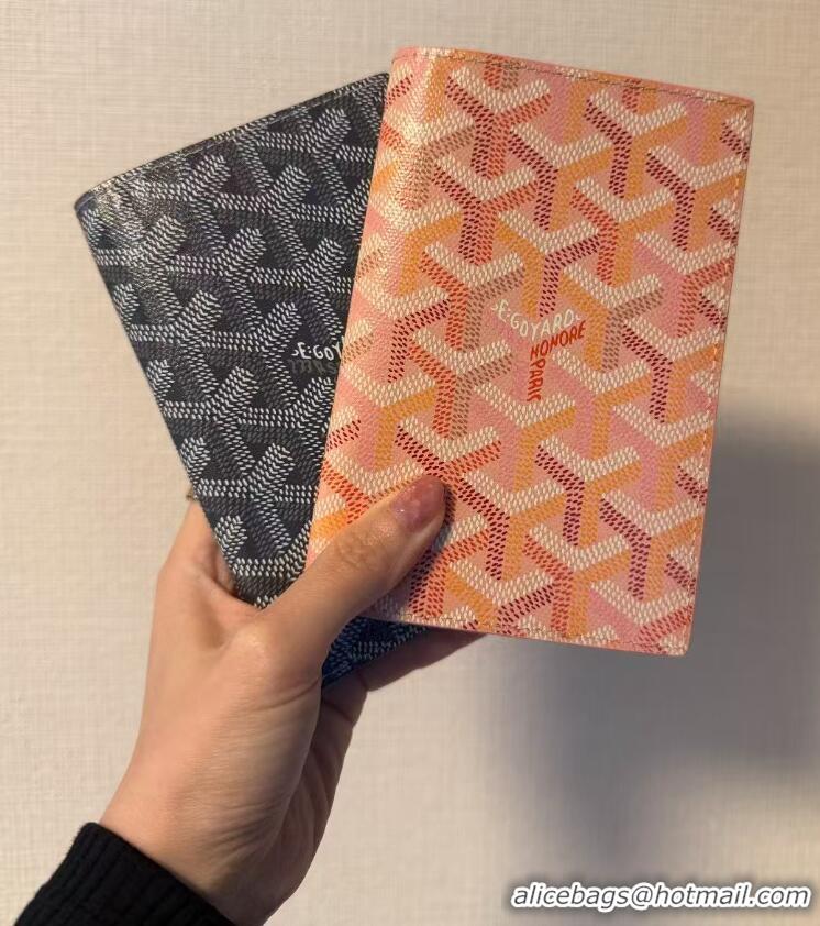 Promotional Goyard Grenelle Passport Cover GY6103 Multicolored Powder Pink 2026