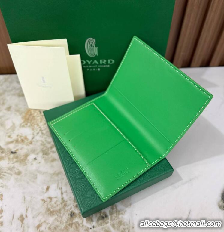 Top Design Goyard Grenelle Passport Cover GY6103 Multicolored Meadow Green 2026