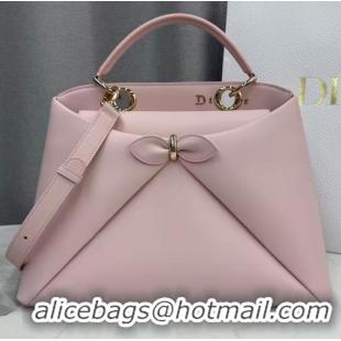 Top Grade Dior Small Dior Cigale Bag Black Shiny Supple Calfskin M0373