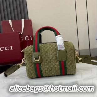 Well Crafted Gucci Mini GG Denim handbag 859975 Dark Green 2025