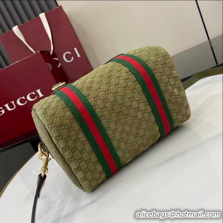 Well Crafted Gucci Mini GG Denim handbag 859975 Dark Green 2025