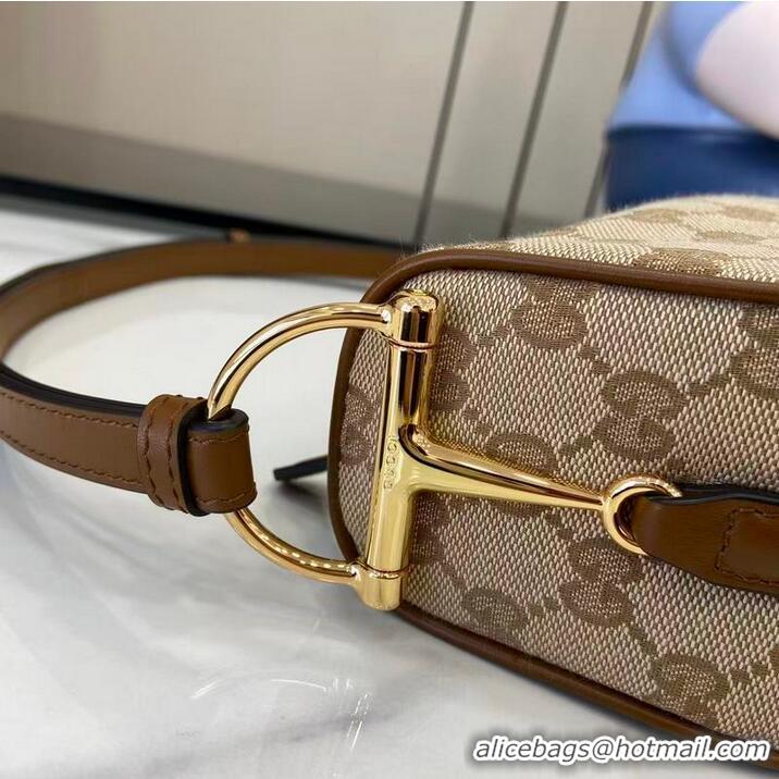 Trendy Design Gucci Horsebit Mini Shoulder Bag 860784 Apricot 2026