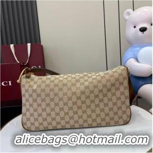 Well Crafted Gucci Half Horsebit Large Shoulder Bag In CC Canvas 862530 Apricot 2026
