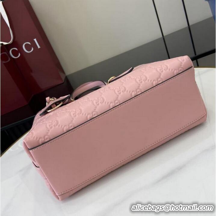 Reasonable Price Gucci GG Emblem Medium Tote Bag 847456 Pink 2026