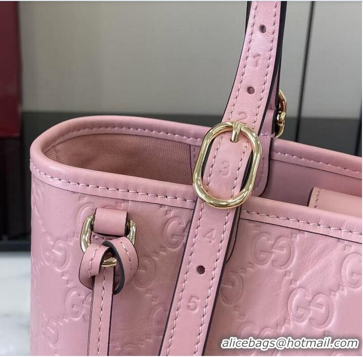 Reasonable Price Gucci GG Emblem Medium Tote Bag 847456 Pink 2026