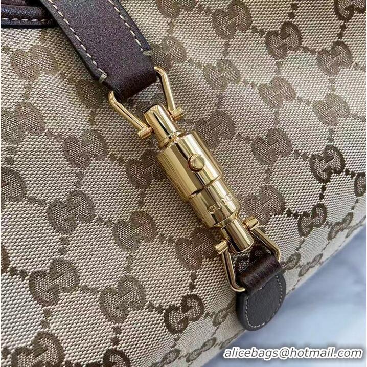 Super Quality Gucci GG Canvas Mercato Medium Tote Bag ‎866645 Beige/Dark Brown 2026