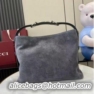 Trendy Design Gucci Beatrix Suede Medium Tote Bag 850926 Grey 2025