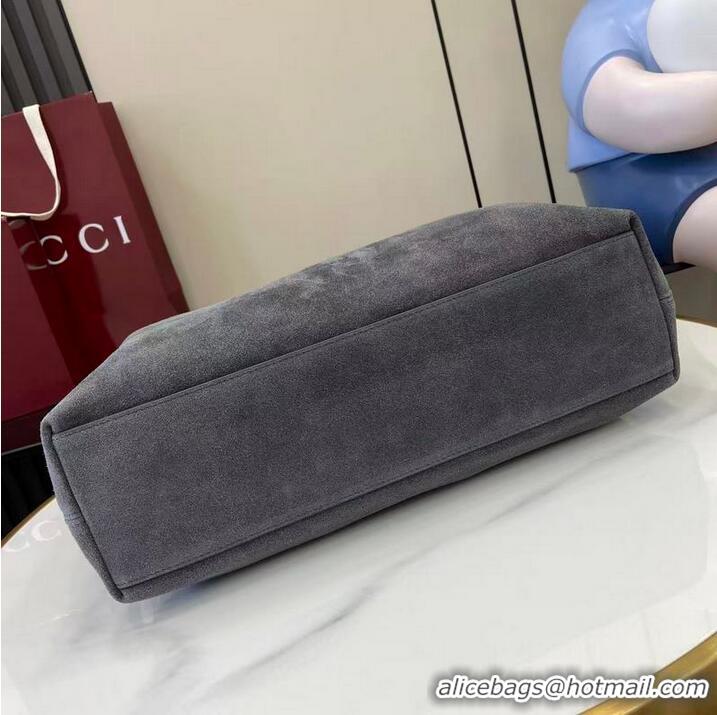 Trendy Design Gucci Beatrix Suede Medium Tote Bag 850926 Grey 2025
