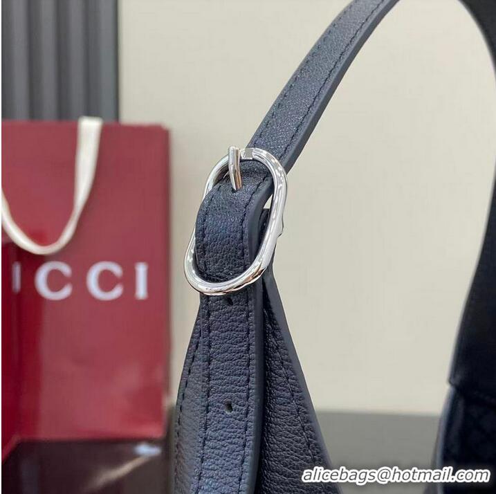 Cheap Price Gucci Jackie Slim Medium Shoulder Bag In GG Canvas 863137 Black 2026
