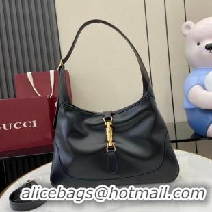 Market Sells Gucci Jackie Slim Small Shoulder Bag In Calf Leather 863137 Black 2026