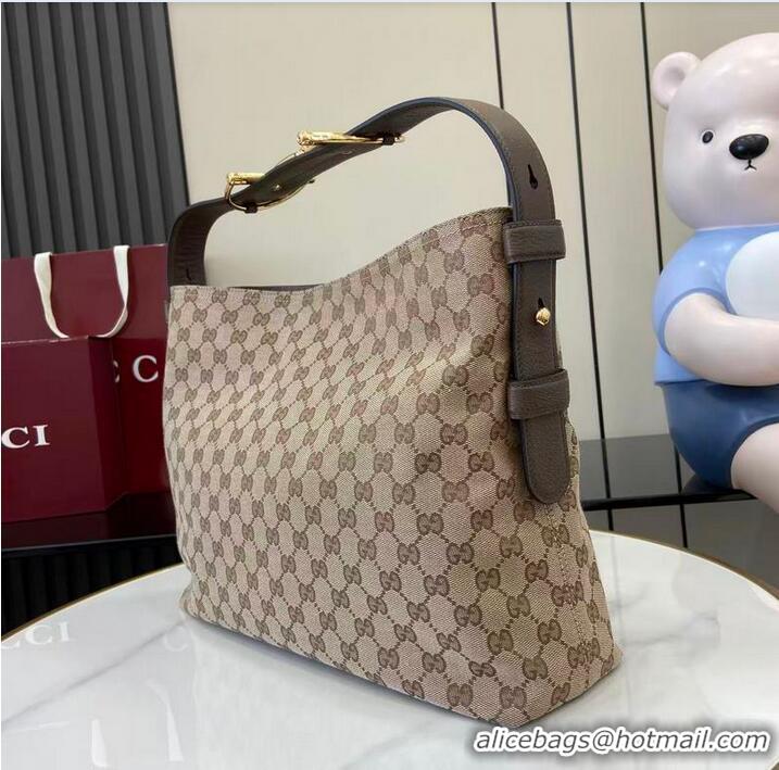 Famous Brand Gucci Beatrix GG Denim medium tote bag 850926 Beige 2026