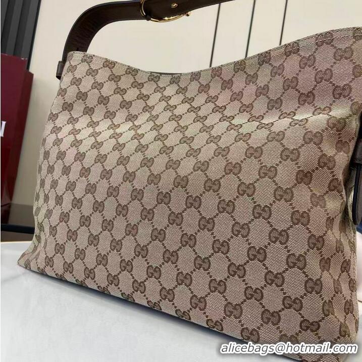 Famous Brand Gucci Beatrix GG Denim medium tote bag 850926 Beige 2026