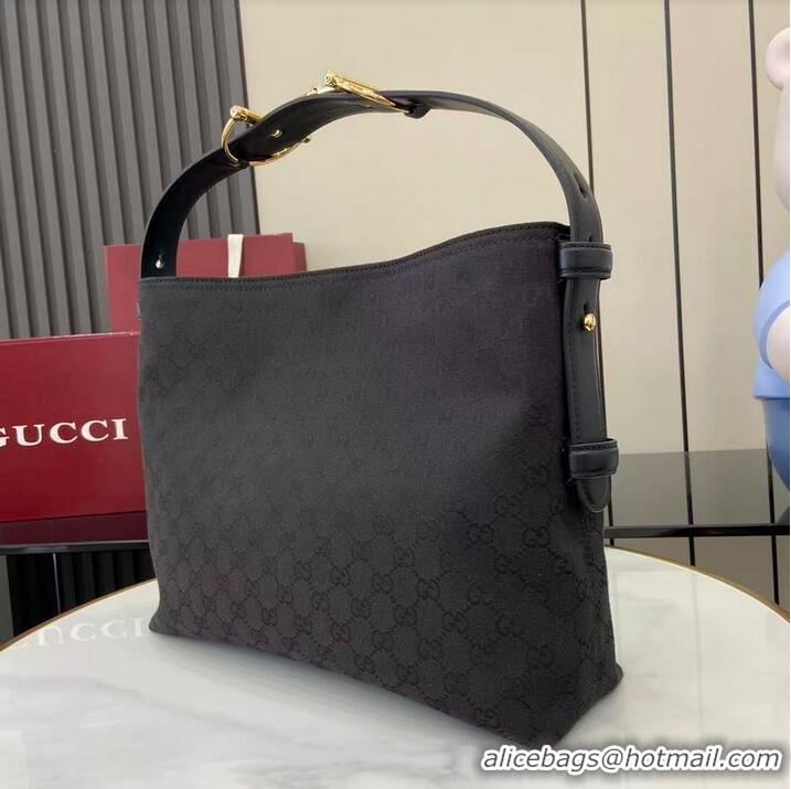 Super Quality Gucci Beatrix GG Denim medium tote bag 850926 Black 2026
