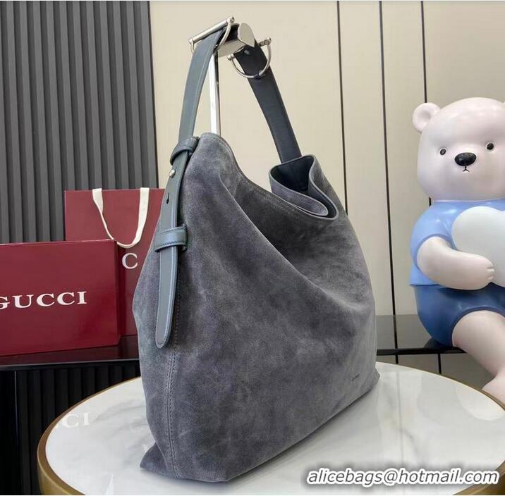 New Design Gucci Beatrix GG Denim Medium Tote Bag 850926 Dark Grey 2026
