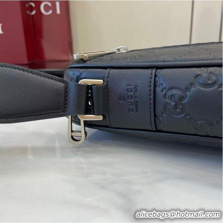 Grade Promotional Gucci GG Emblem Small Crossbody Bag ‎850238 Black 2026