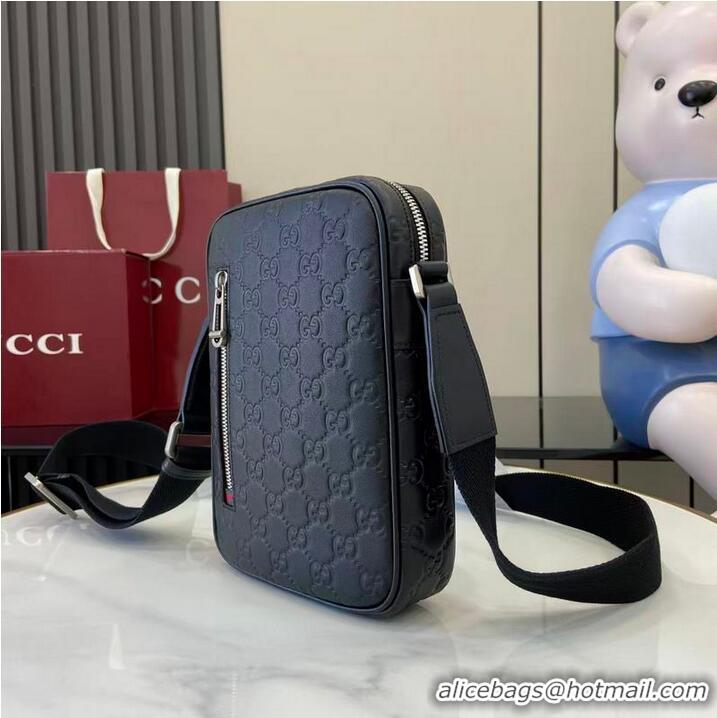 Grade Promotional Gucci GG Emblem Small Crossbody Bag ‎850238 Black 2026