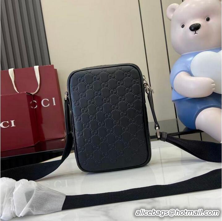 Grade Promotional Gucci GG Emblem Small Crossbody Bag ‎850238 Black 2026