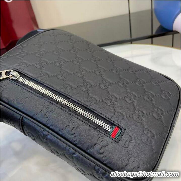 Grade Promotional Gucci GG Emblem Small Crossbody Bag ‎850238 Black 2026