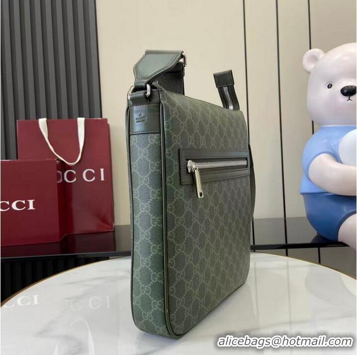 Discount Gucci GG Monogram Small Messenger Bag 792081 Forest Green 2026