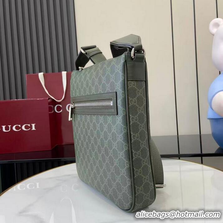 Discount Gucci GG Monogram Small Messenger Bag 792081 Forest Green 2026