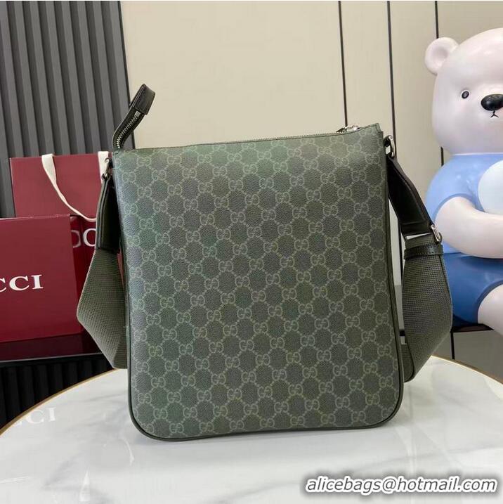 Discount Gucci GG Monogram Small Messenger Bag 792081 Forest Green 2026