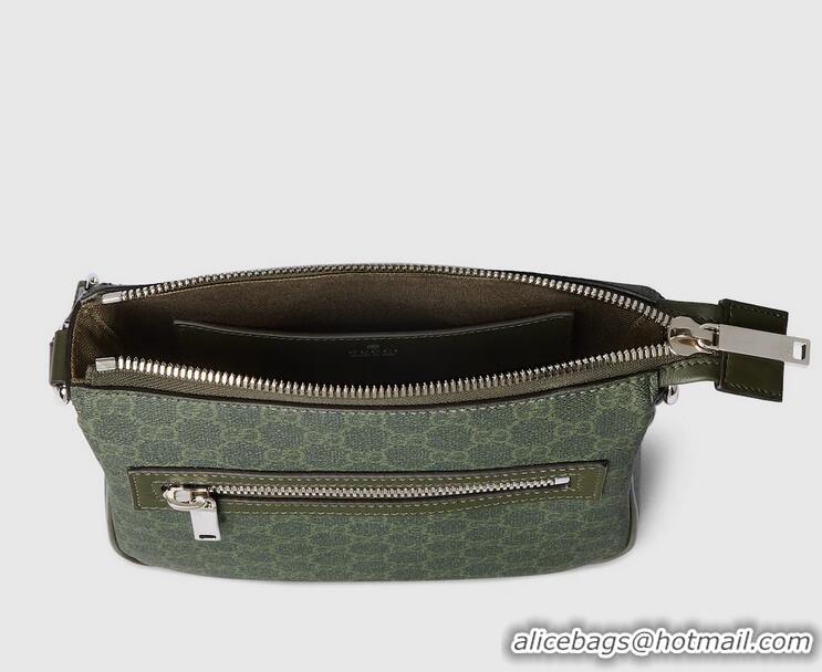 Discount Gucci GG Monogram Small Messenger Bag 792081 Forest Green 2026