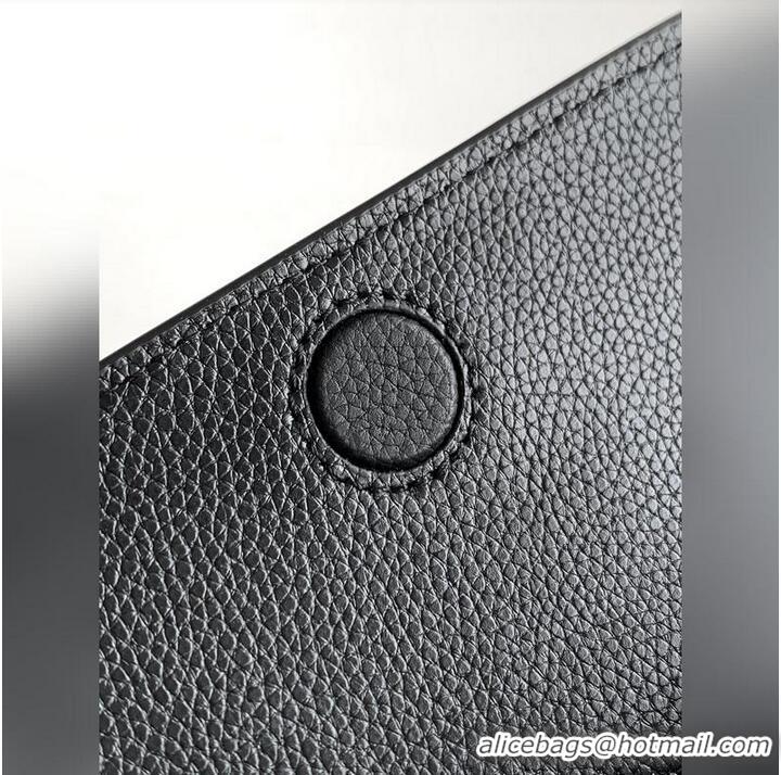 Top Grade Gucci Jumbo GG Leather Small Belt Bag 645093 Black 2026