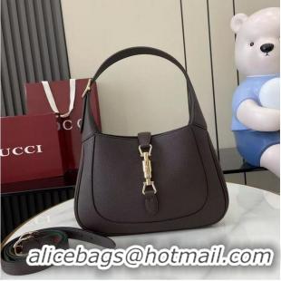 Best Price Gucci Jackie 1961 Medium Bag ‎In Grain Leather 810232 Coffee 2026