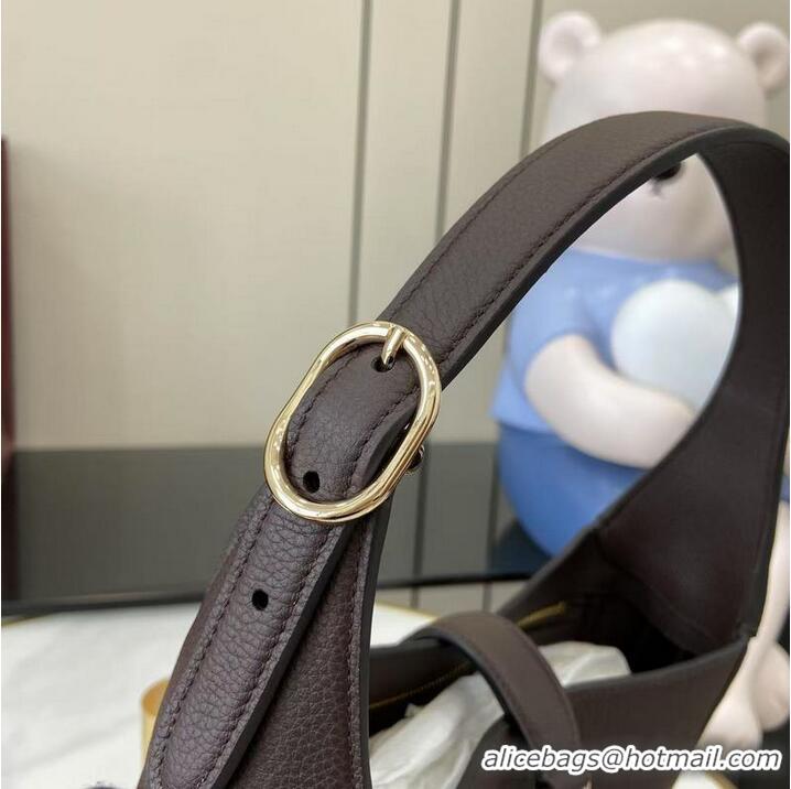 Best Price Gucci Jackie 1961 Medium Bag ‎In Grain Leather 810232 Coffee 2026