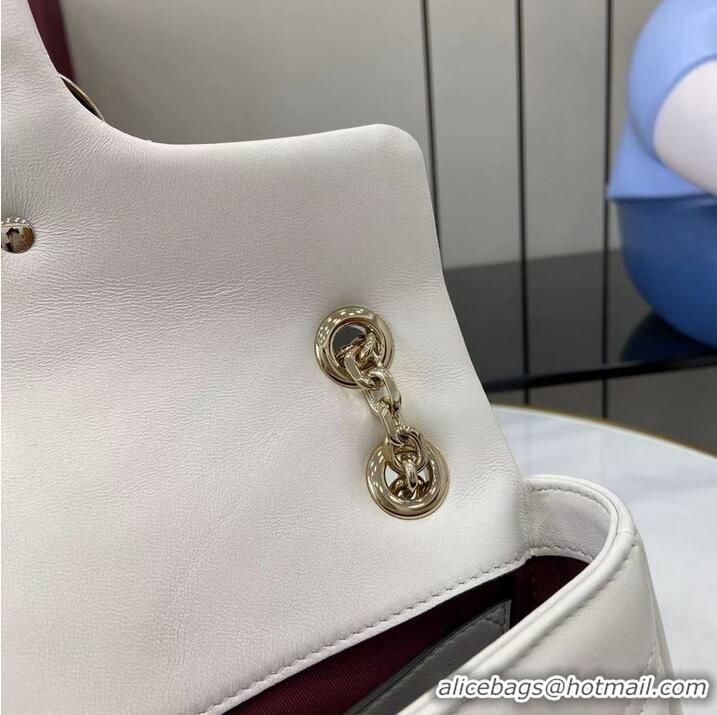 Buy Promotional Gucci GG Marmont Small Shoulder Bag 837280 White 2025