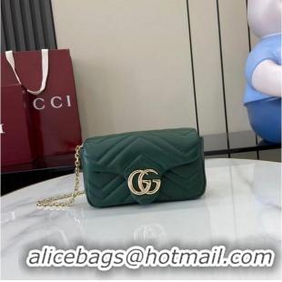 Good Taste Gucci GG Marmont Mini Shoulder Bag 841290 Green 2026