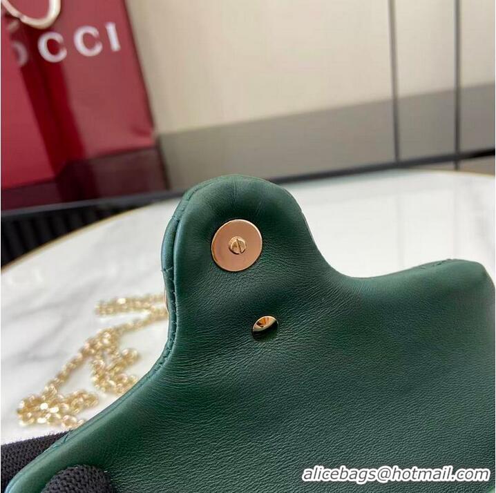 Good Taste Gucci GG Marmont Mini Shoulder Bag 841290 Green 2026