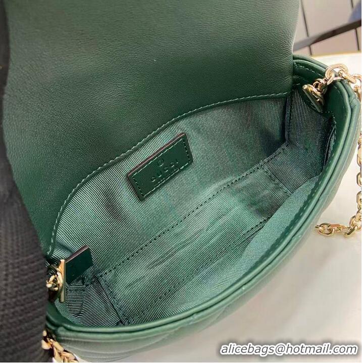 Shop Best Price Gucci GG Marmont Medium Shoulder Bag 837267 Green 2026