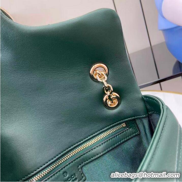 Shop Best Price Gucci GG Marmont Medium Shoulder Bag 837267 Green 2026