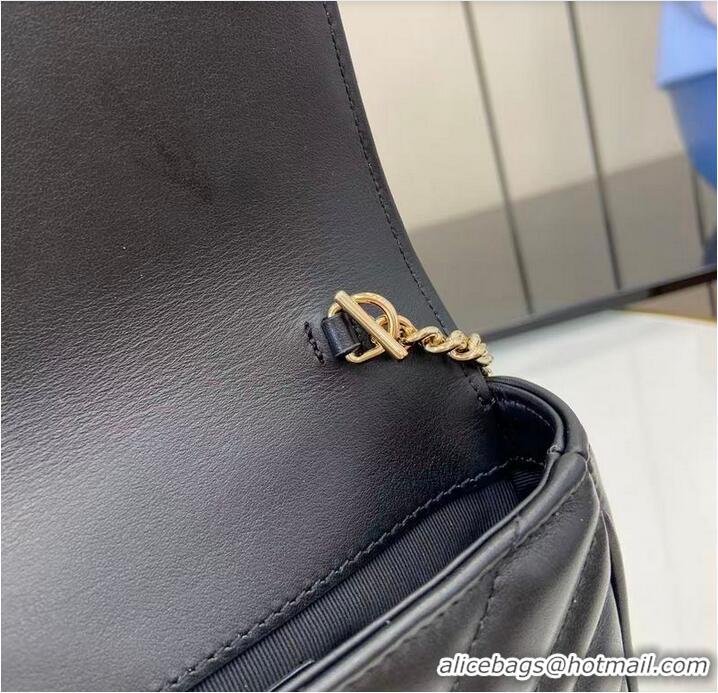 Low Price Gucci GG Marmont Leather Mini Bag 751526 Black/White 2026