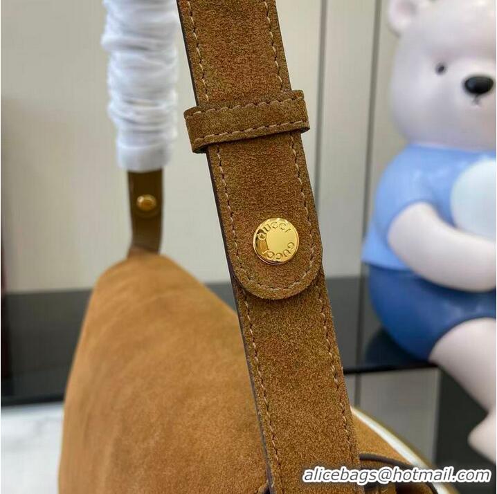 Top Quality Gucci Horsebit 1955 Aura Small Shoulder Bag 836890 Brown 2026